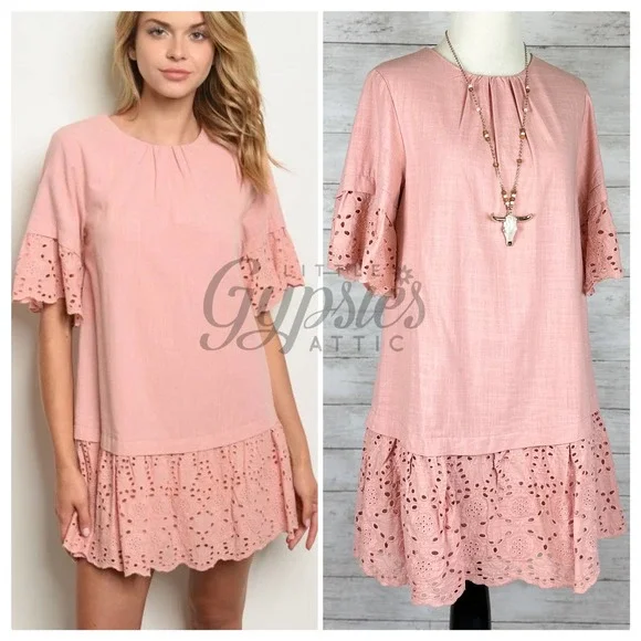 It's all Blush Tunic Dress - Picture 10 of 10